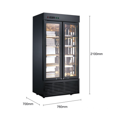 Commercial Hotel Equipment Refrigeration Catering Equipment Meat Beef Drying Aged Display Refrigerator